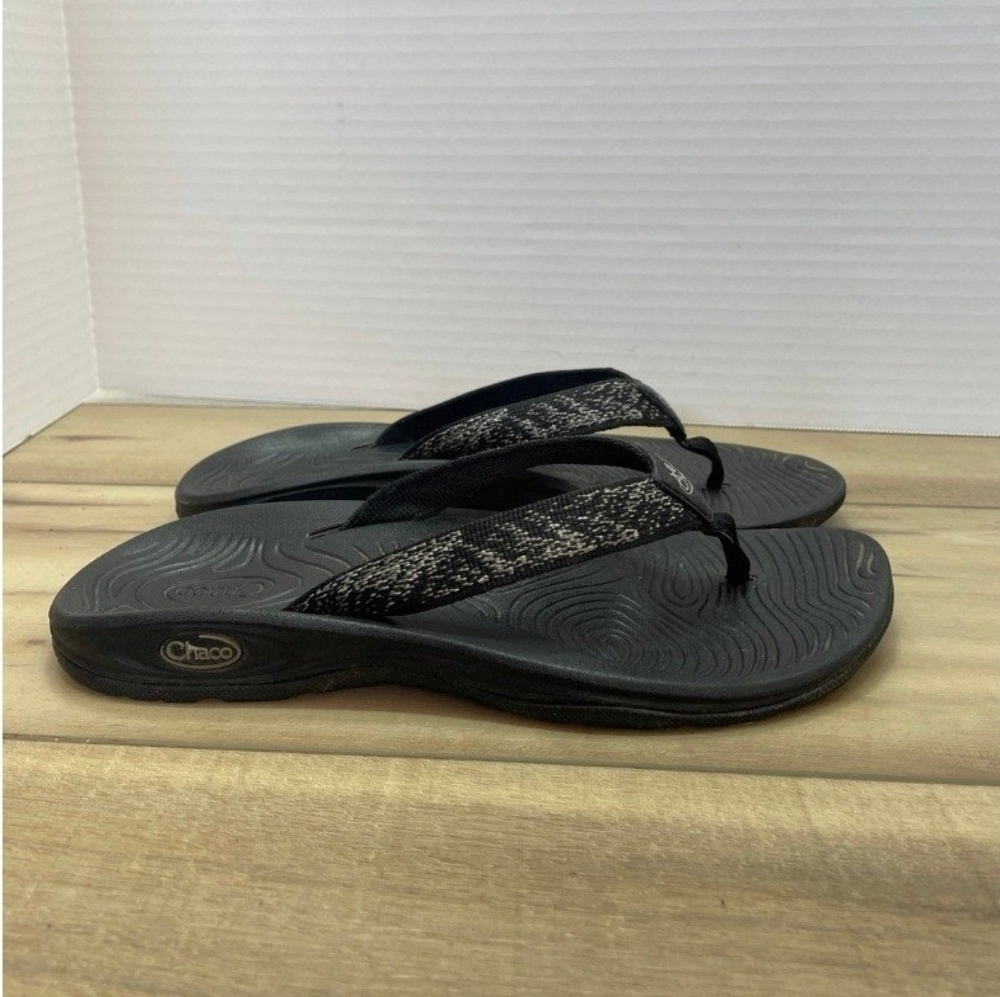 Chaco Women's Black Flip Flops